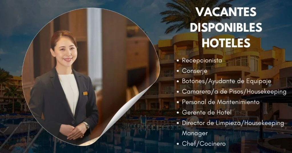 🏨 Convocatoria de Trabajo en Hoteles
